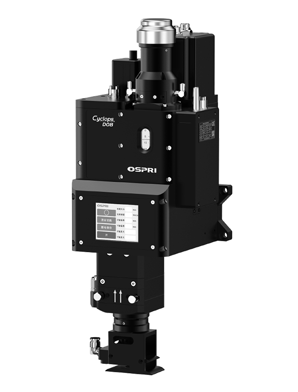 双摆光斑焊接头